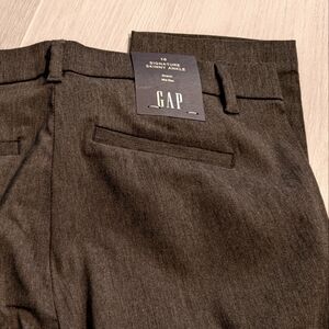 GAP gray signature skinny ankle dress pants, size 10